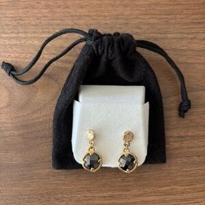 Gemstone Drop Earrings